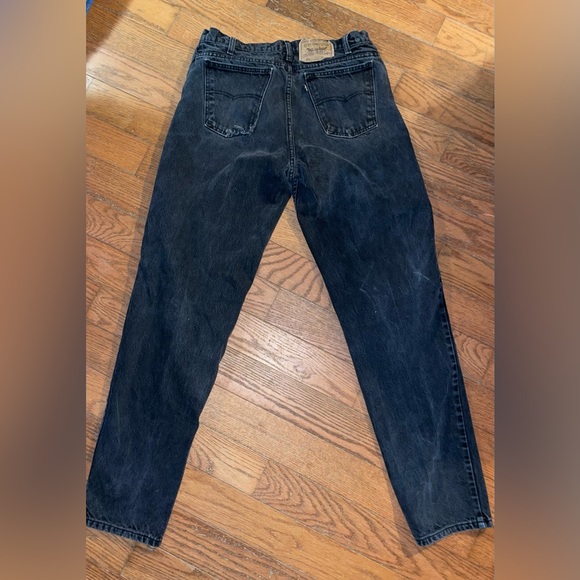 Men’s Vintage 505 Black Levi’s Jeans - Picture 2 of 5
